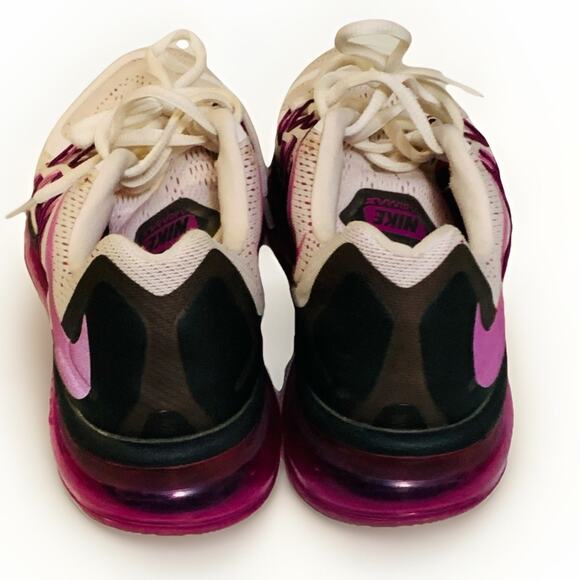 Nike Air Max 2015 Running Shoes White and Purple 698903-160 Women's Size 9 - Picture 4 of 8
